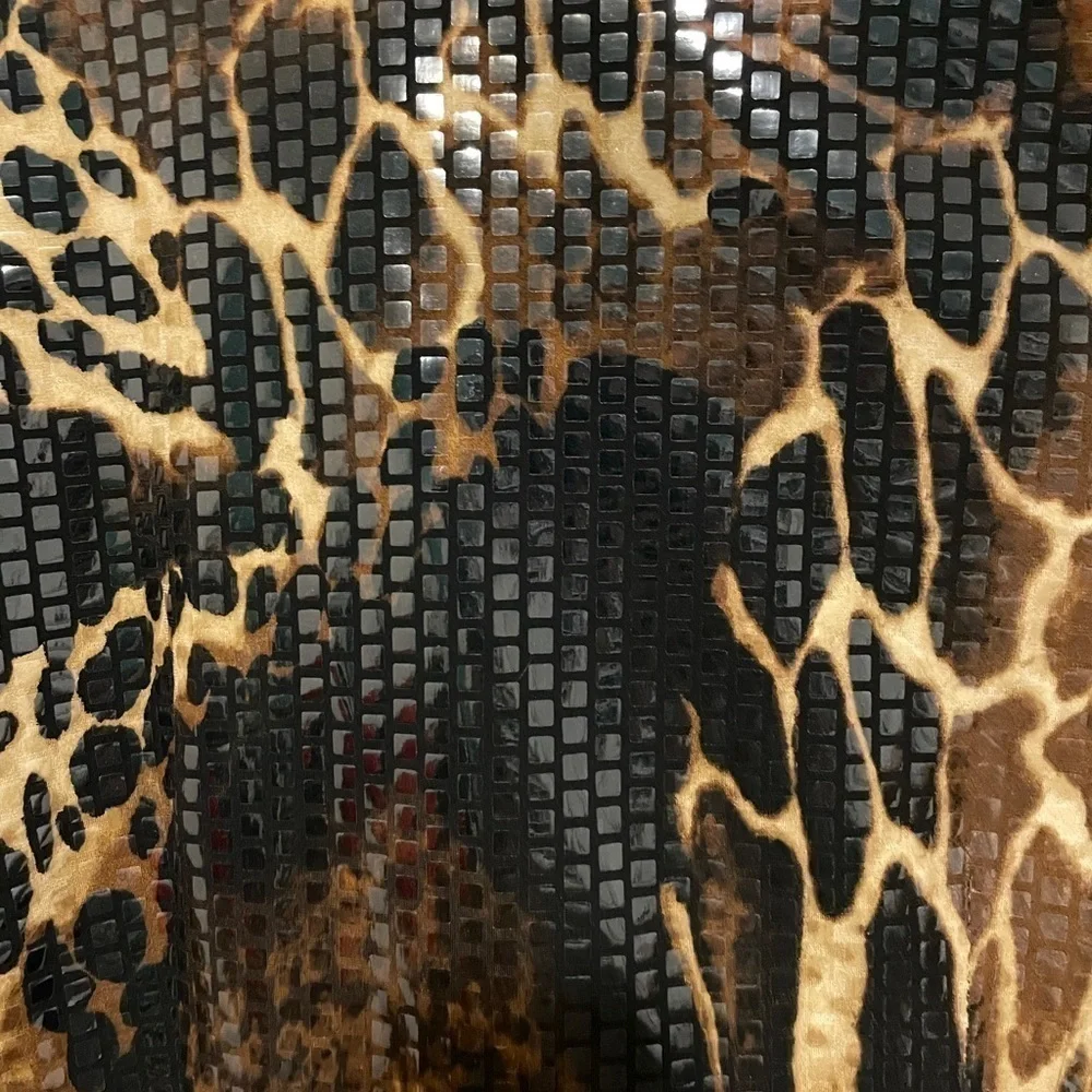 Ruby Rd. Size 10 Animal Print Zip Jacket With Pockets - Picture 4 of 7